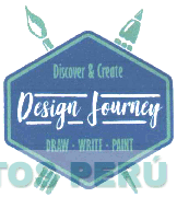 DISCOVER & CREATE DESIGN JOURNEY DRAW WRITE PAINT