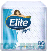 SERVILLETAS ELITE DOBLADAS EN 4 DISEÑO MÁXIMA SUAVIDAD
