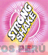 STRONG SHAKE NUTRITIOUS MILKSHAKE ARTIFICIAL FLAVOR STRAWBERRY