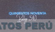 QUINIENTOS NOVENTA BILLY 590