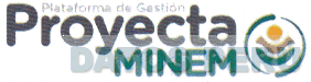 PROYECTA MINEM PLATAFORMA DE GESTIÓN