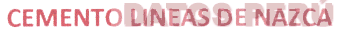 CEMENTO LINEAS DE NAZCA