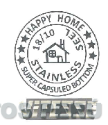 HAPPY HOME SUPER CAPSULED BOTTOM STAINLESS SEEL VITEZZE