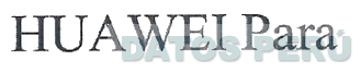 HUAWEI PARA
