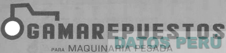 GAMAREPUESTOS PARA MAQUINARIA PESADA