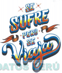 SE SUFRE PERO SE VIAJA