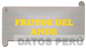 FRUTOS DEL ANDE