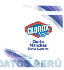 CLOROX ROPA QUITA MANCHAS BLANCO SUPREMO
