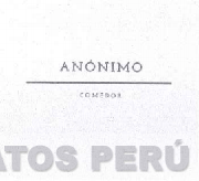 ANÓNIMO COMEDOR