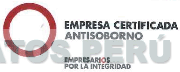 EMPRESA CERTIFICADA ANTISOBORNO EMPRESARIOS POR LA INTEGRIDAD