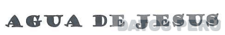 AGUA DE JESUS