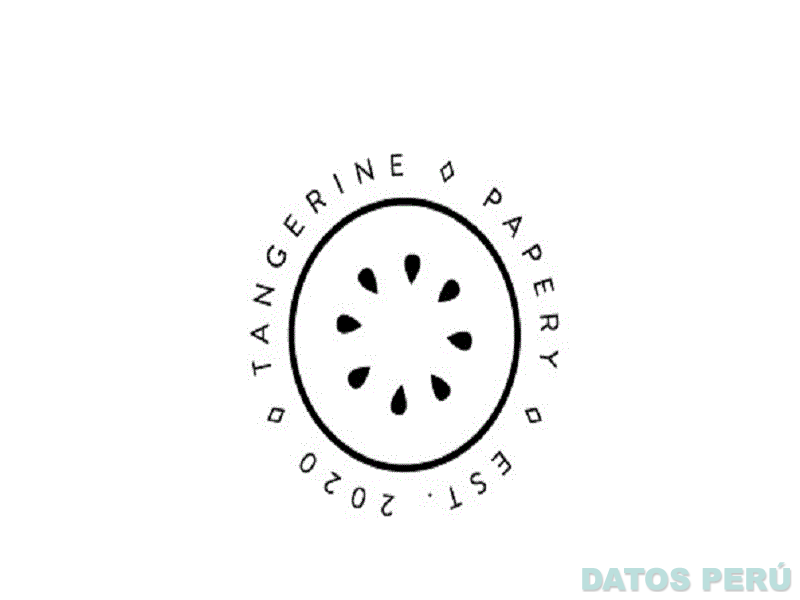 TANGERINE PAPERY EST 2020