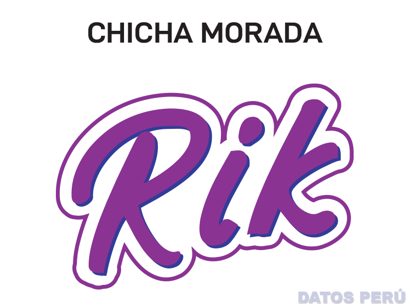 CHICHA MORADA RIK