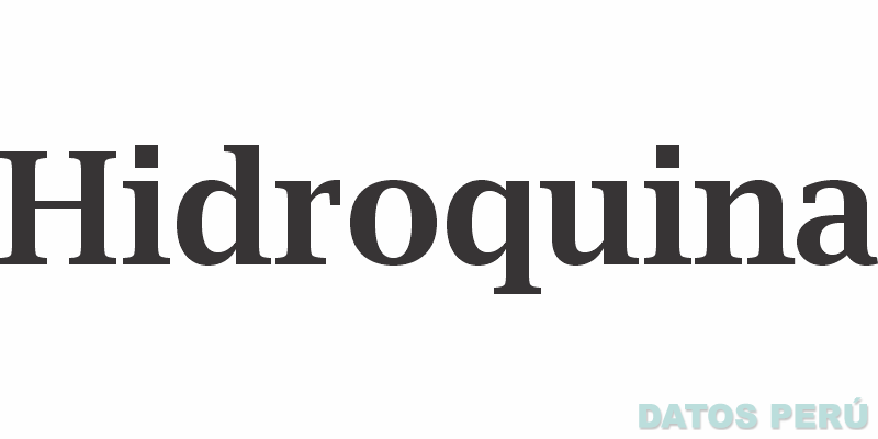 HIDROQUINA