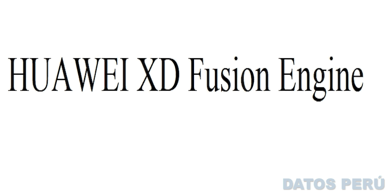 HUAWEI XD FUSION ENGINE