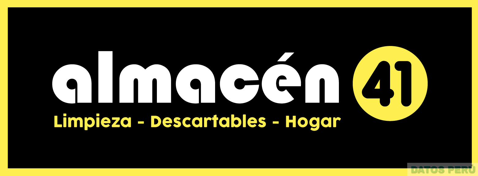 ALMACÉN 41 LIMPIEZA - DESCARTABLES - HOGAR