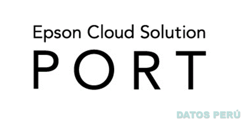 EPSON CLOUD SOLUTION PORT