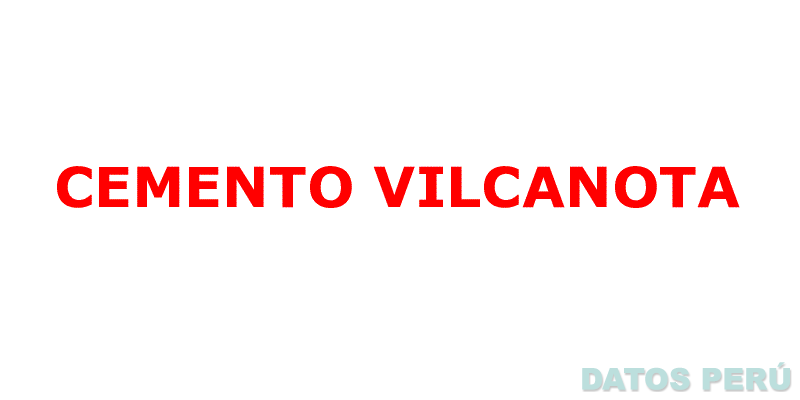 CEMENTO VILCANOTA