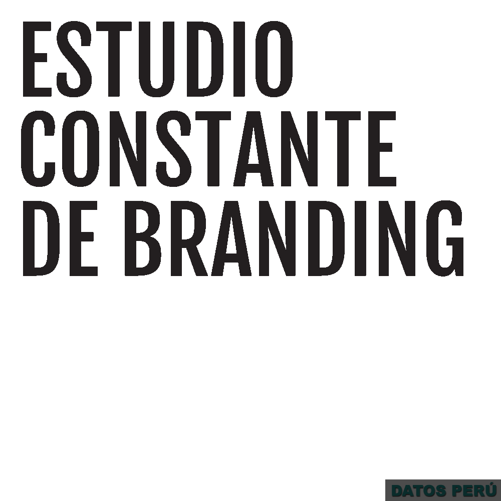 ESTUDIO CONSTANTE DE BRANDING