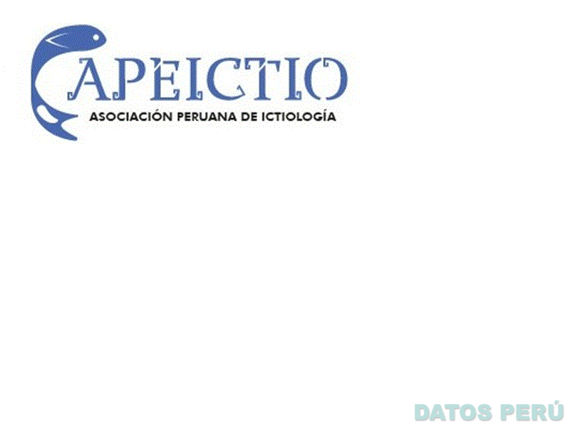 APEICTIO ASOCIACIÓN PERUANA DE ICTIOLOGÍA