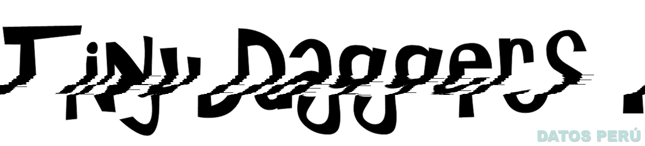 TINY DAGGERS